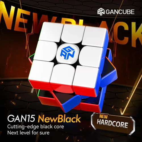 Miniatura 2 de GAN GAN Cube - Cubo de velocidad magnético ligero de 3 x 3 con recubrimiento UV, 15 unidades, rompecabezas para niños y adultos, combina idealmente