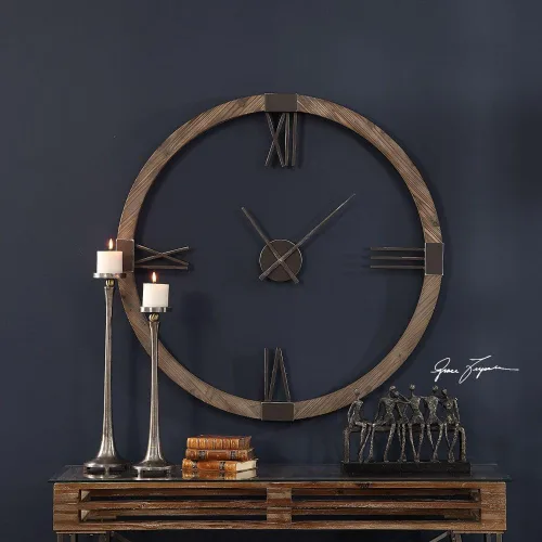 Miniatura 9 de Uttermost Marcelo - Reloj de pared moderno de 39,5 pulgadas