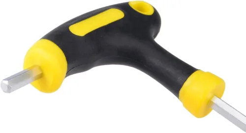 Miniatura 3 de uxcell Llave hexagonal magnética con mango en T de punta de bola métrica de 0.118 in