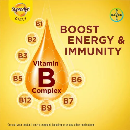 Miniatura 7 de SupradynS - Tabletas multivitamínicas diarias para hombres y mujeres con zinc esencial, 12 vitaminas, 5 oligoelementos para inmunidad diaria