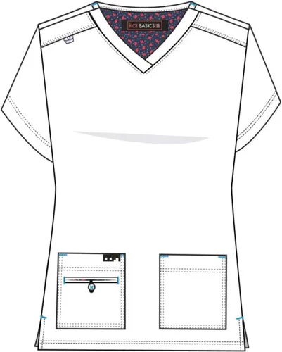 Miniatura 4 de KOI Basics 373 Becca - camisa médica para mujer