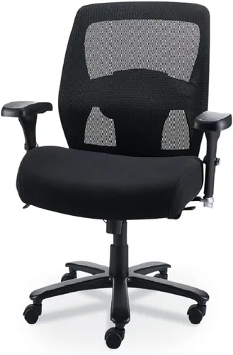 Miniatura 4 de Alera Alera Faseny Series - Silla de gerente grande y alta, soporta hasta 400 libras, altura del asiento de 17.48 a 21.73 pulgadas, asiento