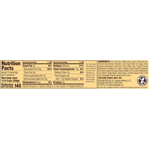 Miniatura 3 de Snyder's of Hanover Piezas de pretzel, miel mostaza y cebolla, 3.25 oz, 6