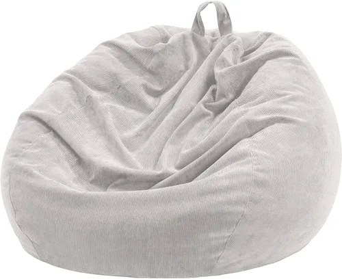 Miniatura 18 de Funda para Silla Puf de 3 pies (Sin Relleno) 35"×43" Almacenamiento Grande de Animales de Peluche Silla Puf Lavable Funda para Silla Puf Grande