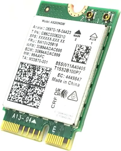 Miniatura 36 de Serie Killer para Intel AX1690i WiFi 6E Adaptador de juegos Actualización de AX411 Tarjeta WiFi CNVio2 M.2 WiFi de alta velocidad de 3.0 Gbps