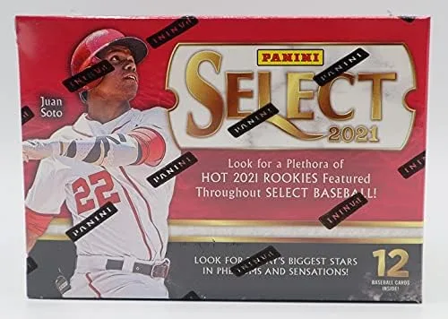 Miniatura 3 de Panini Select - Caja de béisbol 2021, 3 paralelos de alcance por caja