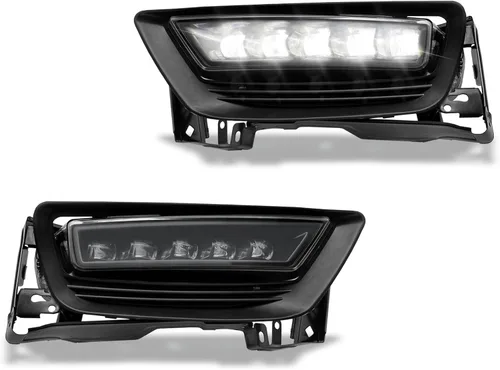 Miniatura 36 de Fog Lights Compatible With 2013 2014 2015 Ford Explorer Front Bumper Driving Lamp Assembly Clear Lens