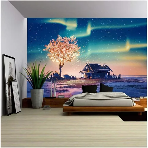 Miniatura 9 de Wall26 - Papel pintado autoadhesivo para pared, WMR-WP-X-DA51-66x24x4