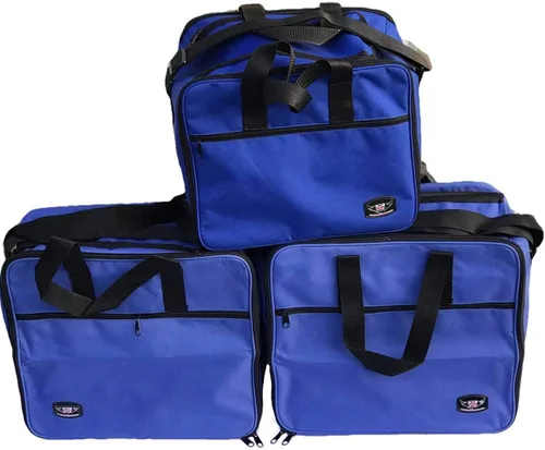 Miniatura 8 de GREAT BIKERS GEAR Bolsas de forro para alforjas (juego de 3) bolsas para alforjas BMW R1200GS Adventure GSA de aluminio, bolsa de turismo