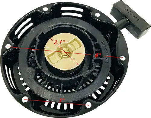 Miniatura 2 de Arrancador de retroceso para Wen 56180 98CC 1500 1800 vatios generador de gas para Coleman Powersports CK100-S CK100 CT100U CC100X Mini Trail Bike