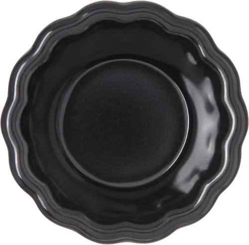 Miniatura 2 de Carlisle FoodService Products 4394303 Ramequín festoneado de melamina, 2 onzas, negro