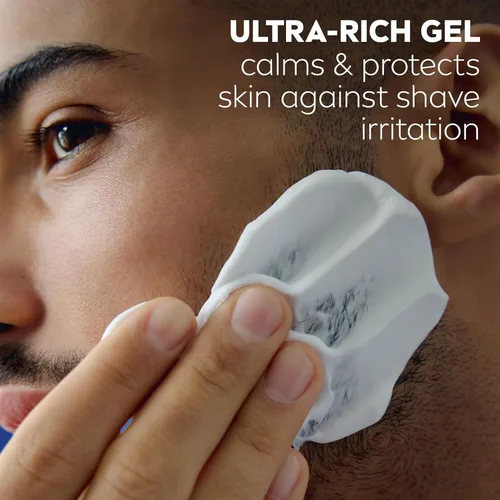 Miniatura 4 de NIVEA MEN Gel de afeitado sensible y fresco para pieles sensibles, gel de afeitar sin alcohol con extracto de manzanilla, lata de 7 onzas, paquete