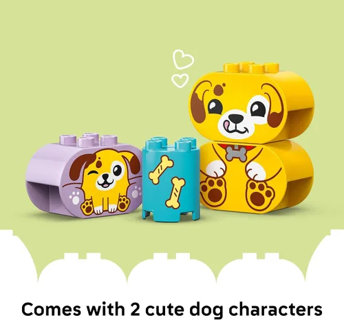 Miniatura 6 de LEGO DUPLO Mi primer clasificador de formas: juguete sensorial de casa de cachorro para niños pequeños - Juego de aprendizaje y clasificación