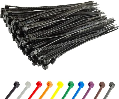 Miniatura 58 de GTSE - Paquete de 100 bridas con cremallera de 20.3 cm, color plateado/gris, 8.06 kg de resistencia, bridas de nailon grises resistentes a los rayos