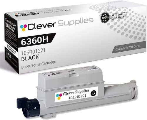 Miniatura 166 de CS compatible Xerox Phaser 6510/WorkCentre 6515 (106r03480) 2 cartuchos de tóner negro para Phaser 6510, WorkCentre 6515 2 negro