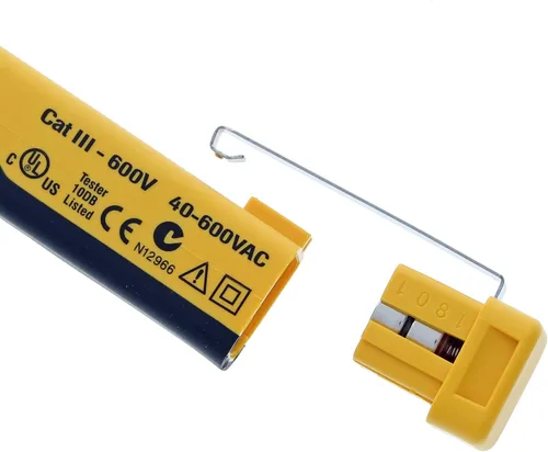 Miniatura 3 de IDEAL Electrical 61-063 VoltSensor Probador de voltaje sin contacto, 40-600 VAC, CATIII para 600 V