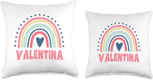 Miniatura 3 de Idea Regalo Personalizzata con Nome Gifts Idea Valentina Name Custom Woman Myth Legend - Almohada para fiesta de cumpleaños, 16 x 16 pulgadas