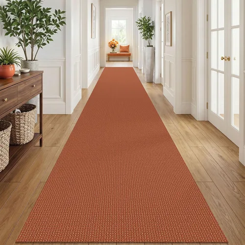 Miniatura 84 de IOHOUZE Alfombra de Área Lavable 4x6 Antideslizante con Respaldo de Goma Alfombras Tejidas para Entrada Interior Alfombras de Dormitorio Alfombra