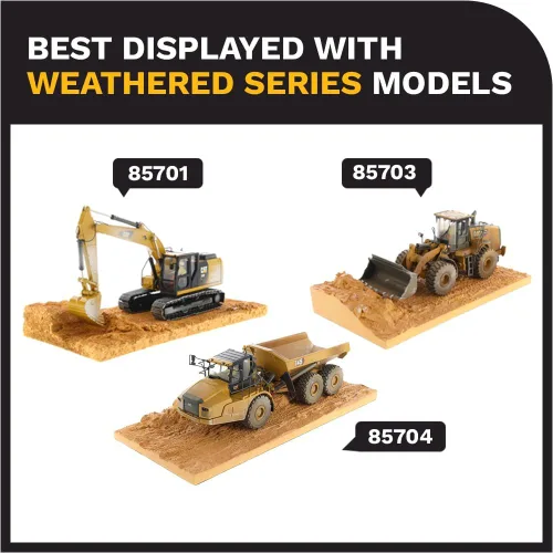 Miniatura 7 de Diecast Masters - Cargador de ruedas mediano desgastado 1:50 Caterpillar 966M - Serie desgastada - 85703