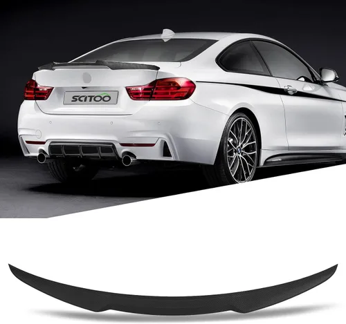 Miniatura 28 de SCITOO Spoiler Wing GT Style Universal 52" ABS Brillante Carbono Aspecto Trasero Alerón Alerón