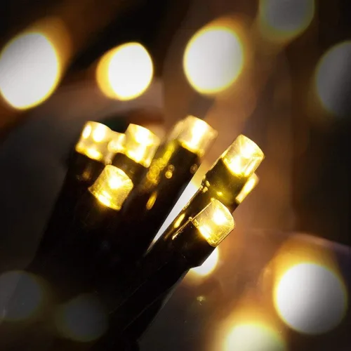 Miniatura 7 de Guirnalda de luces de Navidad con enchufe de extremo a extremo, 8 modos, 108 pies, 300 LED, IP55, impermeable, con certificación UL