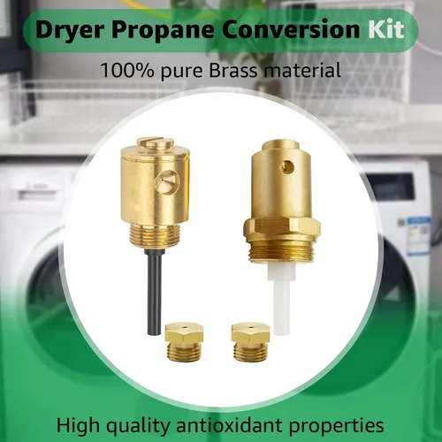 Miniatura 3 de W11581317 Kit de conversión de propano para secadora Whirlpool 20000 BTU/Hr Gas natural a propano líquido Secadores de conversión de 27 pulgadas
