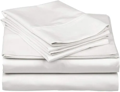 Miniatura 12 de Juego de sábanas para sofá cama, 100% algodón egipcio, las mejores sábanas sólidas para cama, altamente duraderas y transpirables, tejido satén