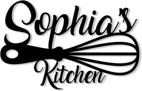 Letrero de metal personalizado para chef de cocina, pared, valla, despensa, cocina, comedor, decoración del hogar, regalo para mamá, papá, hijo, 4