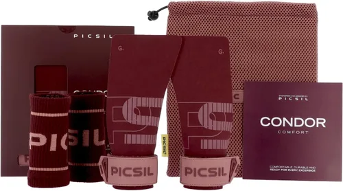 PICSIL - Puños Condor | Protección Premium para las Manos | Ideal para Cross Training, Gimnasio y Calistenia | Agarre Mejorado con Magnesio |
