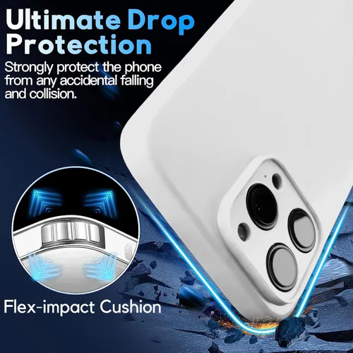 Miniatura 5 de Estuche cruzado con cordón para iPhone 15 Pro, cuello y muñeca, manos libres, correa ajustable y desmontable, protección contra caídas, silicona a