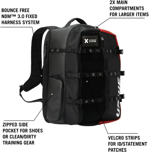 Miniatura 2 de USWE Buddy Athlete Gear Pack, bolsas de lona para almacenar artículos deportivos, esenciales, ideal para viajes, gimnasio, entrenamiento y más