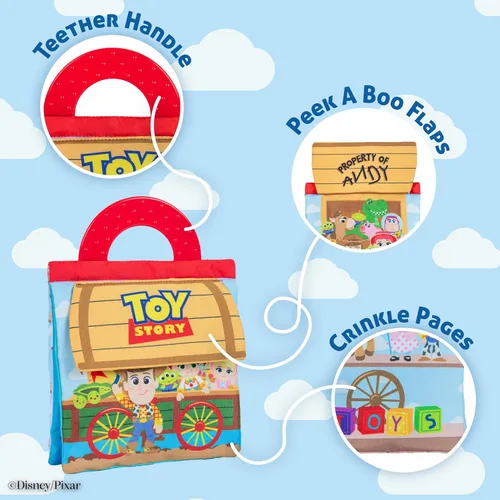 Miniatura 3 de Disney Baby Pixar Toy Story Caja de Juguetes Libro Blando