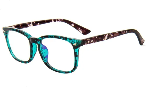 Miniatura 2 de MAXJULI Lentes de bloqueo de luz azul, para lectura de computadora/juegos/TV/teléfonos para mujeres y hombres 6001, Estándar Tortuga de cristal