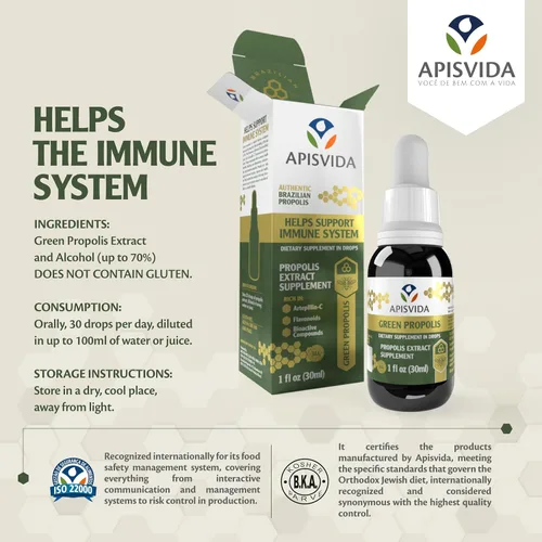 Miniatura 5 de Extracto de propóleo verde AP60 Propoflex 1fl oz - 1.0 fl oz