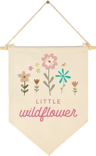 Miniatura 17 de Banderín Colgante de Lona "Stay Wild Ocean Child" - Bandera Decorativa para Pared, Regalo para Guardería, Bebé, Niños, Niño, Niña, Recién Nacido