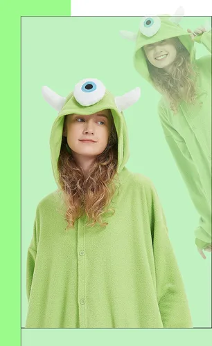 Miniatura 3 de SWEETXIN Pijama unisex para adultos disfraz de Halloween y Navidad