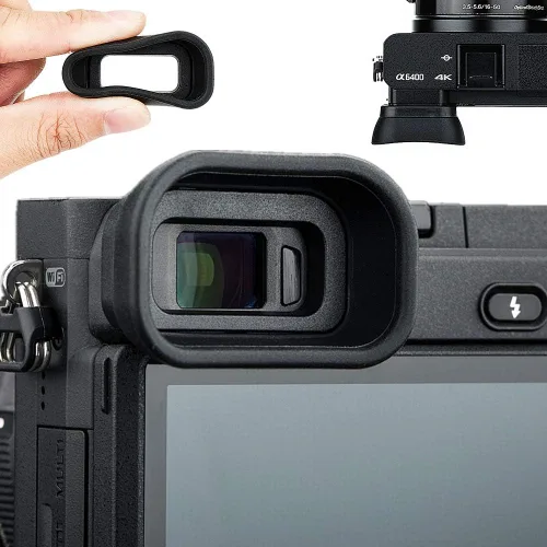 Miniatura 11 de Visor de cámara de silicona suave para Sony A7C Alpha 7C (ILCE7CL/S) Protector de copa ocular (no compatible con A7C II, A7CR)
