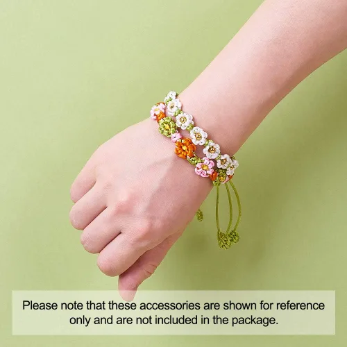 Miniatura 6 de Elecrelive - Cuerda de nailon de 200 yardas para pulseras, 200 yardas, cuerda de nailon para pulseras, 20 colores para collar, pulsera, joyería
