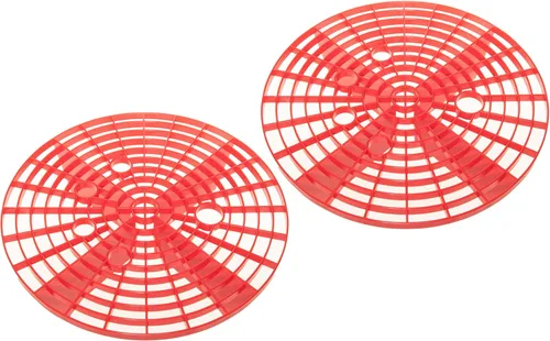 Inserto para cubo de lavado de automóvil, protector de suciedad, se adapta a cubos de 12 pulgadas de diámetro o cubos de 3 a 5 galones (2, rojo)