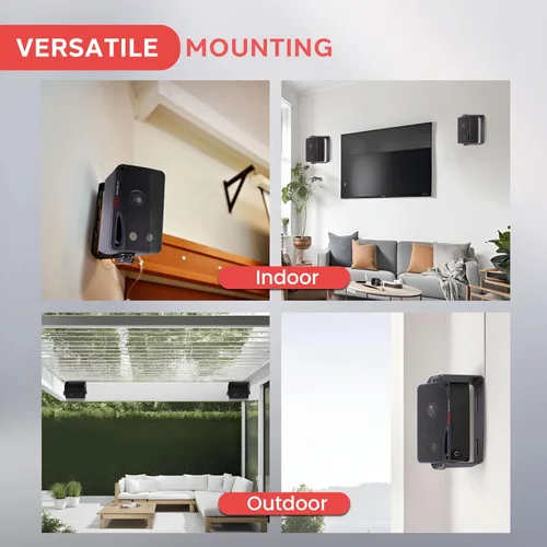 Miniatura 4 de Pyle PDWR42BBT - Altavoz Bluetooth inalámbrico impermeable para exteriores, 3.5 pulgadas, par de 3 vías, pasivo, resistente a la intemperie, sistema