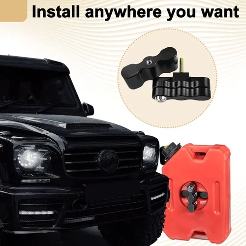 Miniatura 6 de Cerradura de montaje RX-LOX-PM 1 paquete con llaves Compatible con contenedor de agua estándar Rotopax, paquete de gasolina, caja de almacenamiento