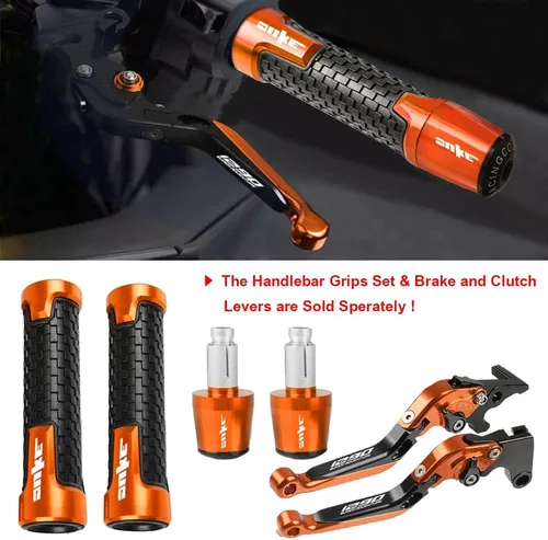 Miniatura 5 de Juego de 2 palancas de embrague de freno plegables de motocicleta para 1290 Super Adventure/R/S/T 2015-2020 - Naranja