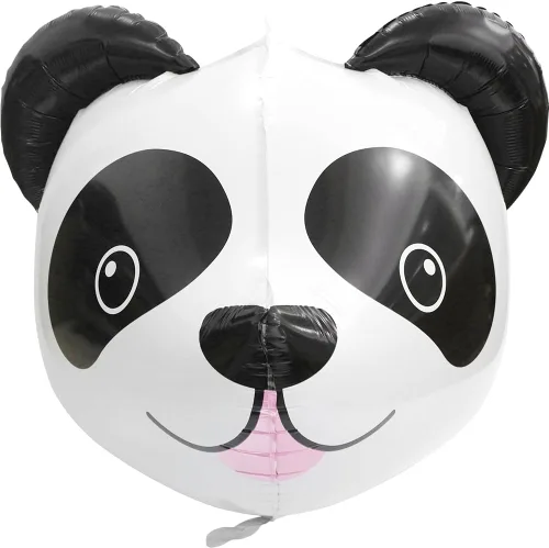 Miniatura 9 de Globo de elefante 4D, vida silvestre, selva, bosque, safari, suministros de fiesta de animales, paquete de 4 globos gigantes de cabeza de elefante