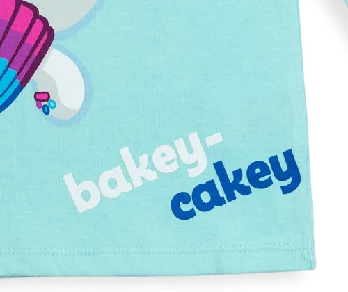 Miniatura 7 de Dreamworks Gabby's Dollhouse MerCat Cakey Cat Kitty Fairy Pandy Paws - Paquete de 2 camisetas para niñas de niños pequeños a niños pequeños