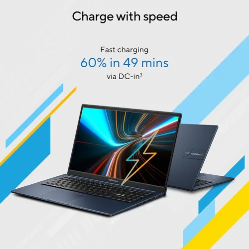 Miniatura 7 de ASUS Vivobook 14 Slim Laptop (14 pulgadas FHD, 16 GB de RAM, SSD de 512 GB, Intel Core i3-1215U (> i5-1235U)) para estudiantes, negocios, educación