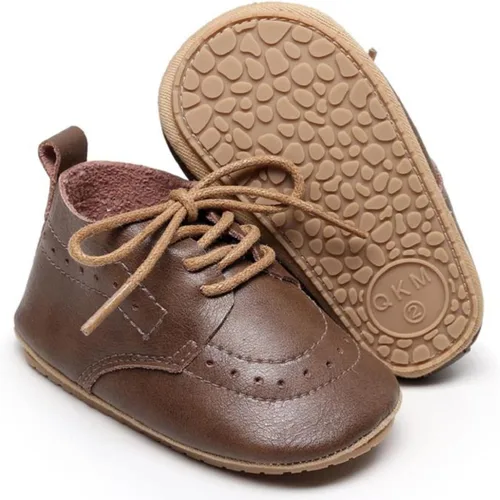 Mocasines de cuero para bebés, niños y niñas, cómodos zapatos de vestir Oxford, zapatos de boda, zapatos para primeros pasadores, zapatos de cuna