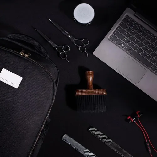 Miniatura 9 de FOMIYES Cepillo limpiador facial Cepillo limpiador de pelo para hombres Peine de pelo para burlas Peine de peluquería Peluquería Plumero Peluquería