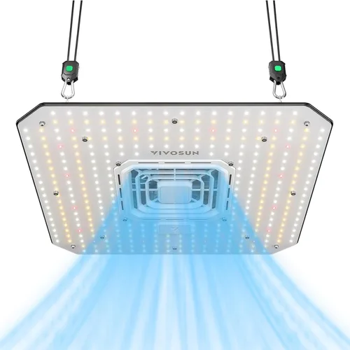 VIVOSUN AeroLight A100SE, luz de cultivo LED de 100W con ventilador de circulación integrado, compatible con la aplicación, se utiliza con el