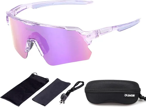 Gafas de ciclismo polarizadas para hombres, mujeres y jóvenes, UV400, gafas de sol para bicicleta de montaña, MTB, correr, pesca, béisbol Marco