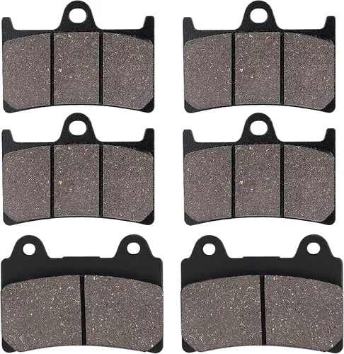 Pastillas de freno delanteras y traseras para Yamaha XV1700 RoadStar 2004-2009, XV1700 Road Star Midnight Silverado 2004-2007, XV1700 Roadstar